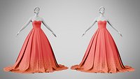 Dress 47 Average Red