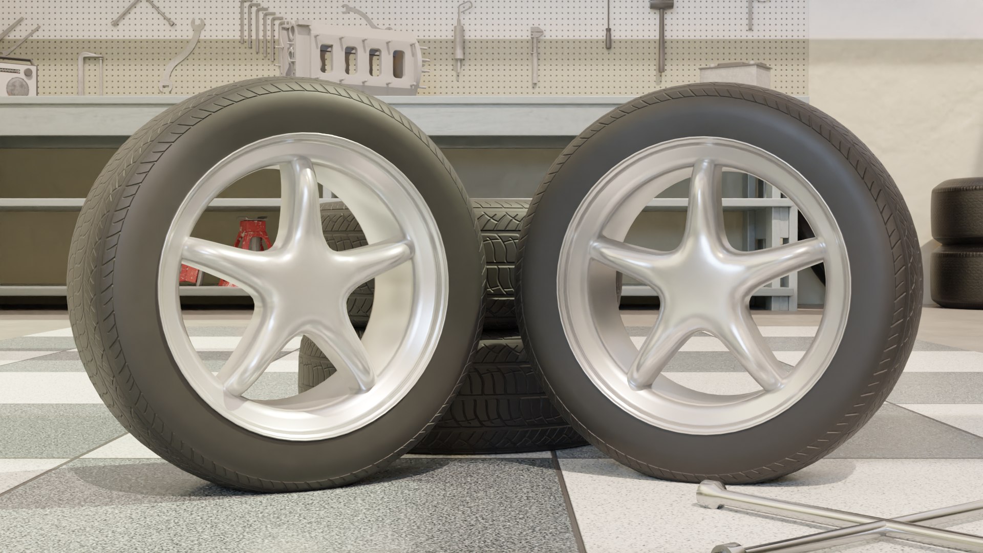 High-Detail Performance Car Wheel for Games  Rendering model https://p.turbosquid.com/ts-thumb/OZ/q6lIhd/PZ/garagerender10/png/1729103727/1920x1080/fit_q87/a06ba0ba2c8891616041544ae9ae6b46d86293f3/garagerender10.jpg
