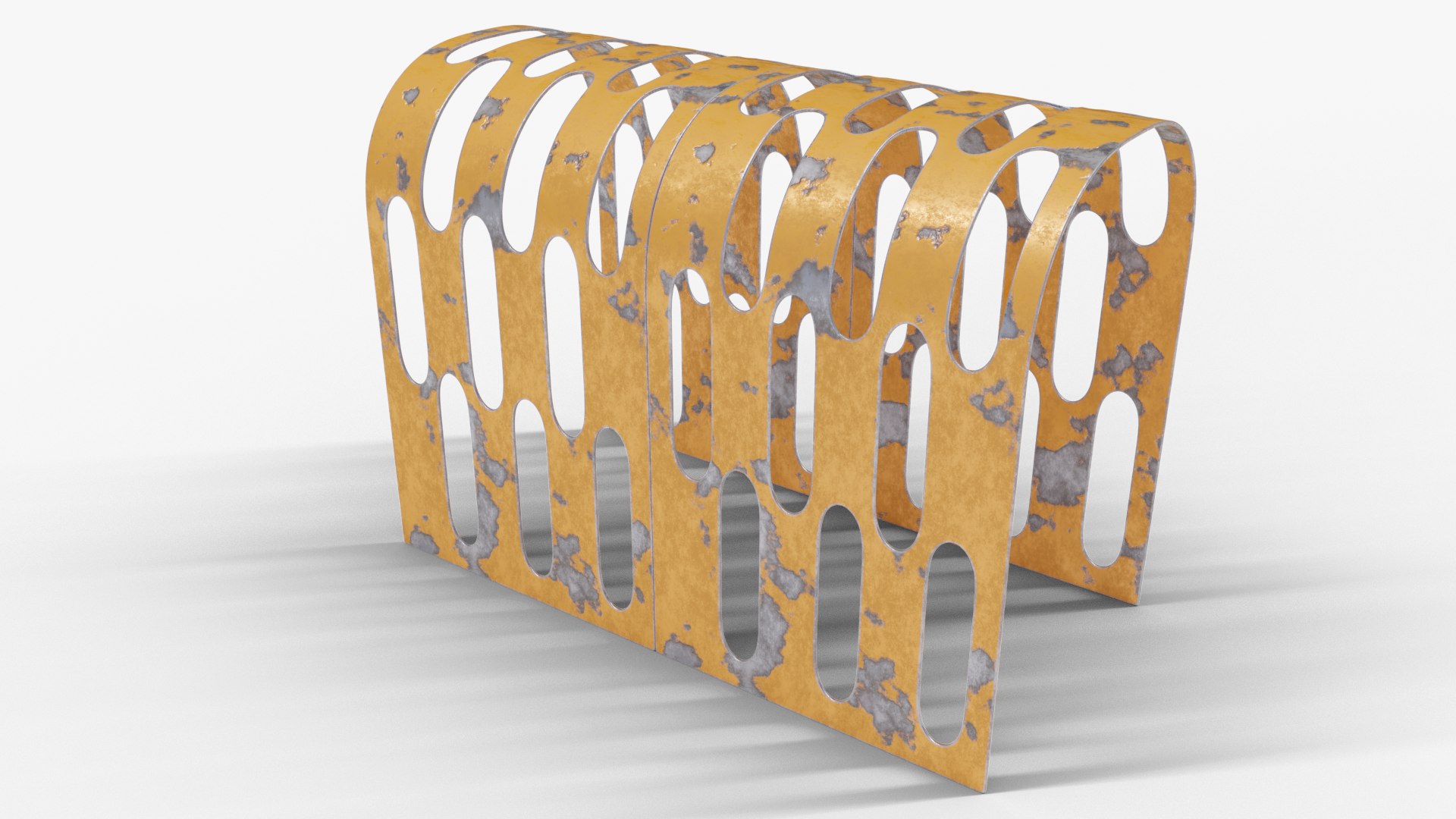 Various Perforated Steel 3D Model - TurboSquid 1708563