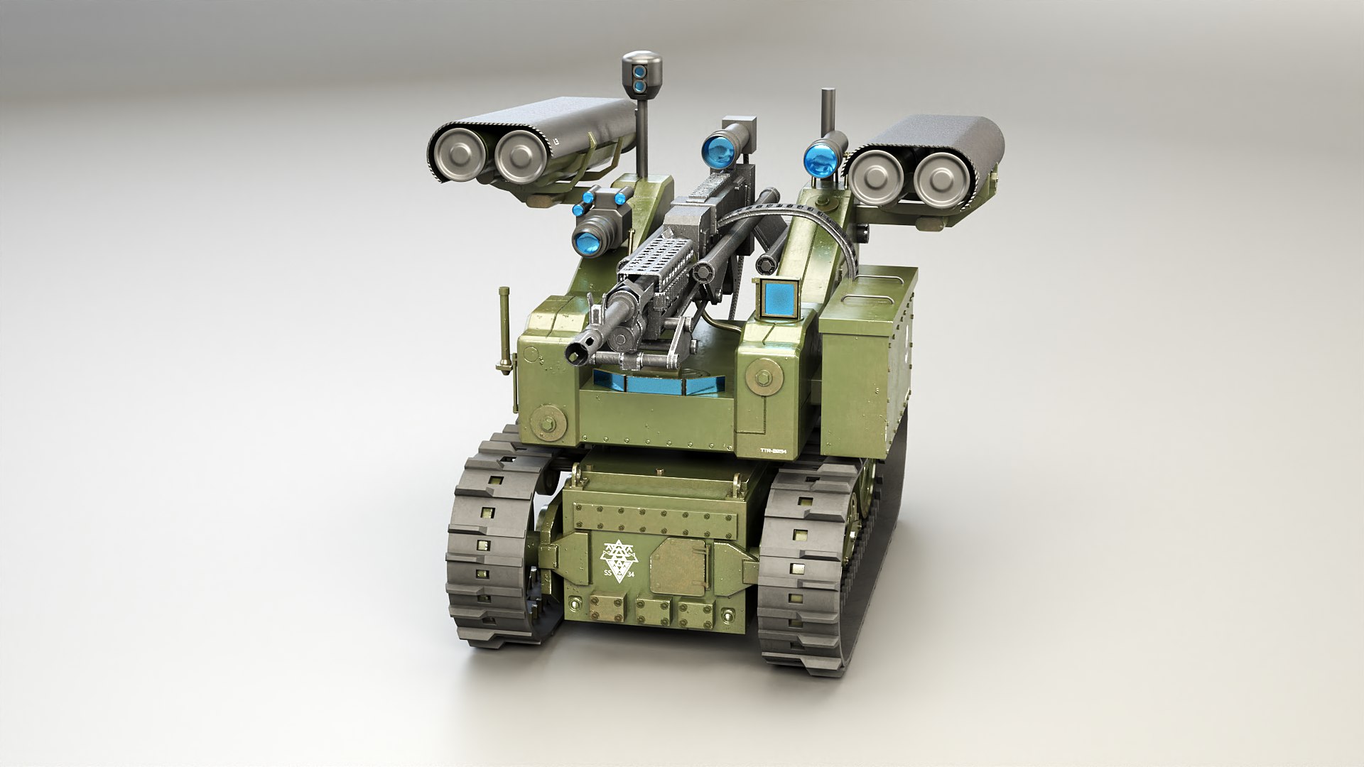 Military Tracked Robot V2 Military Green 3D model https://p.turbosquid.com/ts-thumb/OZ/rG6PLM/7A/tmrv2_green0007/png/1738352831/1920x1080/fit_q87/22b8c074aab4861da058af81578842f912c0bd1e/tmrv2_green0007.jpg