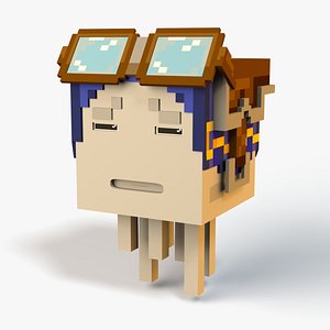 Minecraft Friendly Ghast 3D model