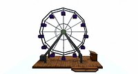Wheel Carnival Game Ready