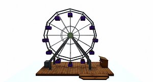 Wheel Carnival Game Ready