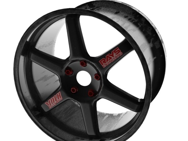 modelo 3d RAYOS Volk TE37 Racing Wheel - TurboSquid 470756
