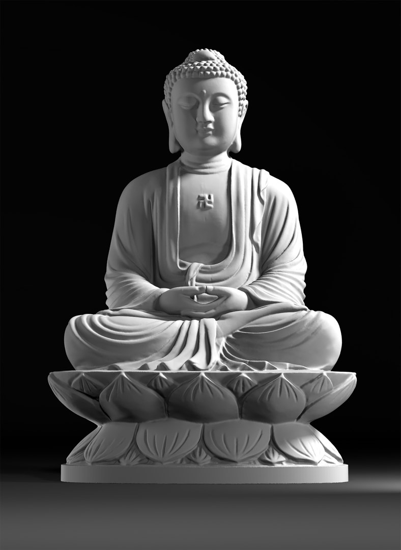 🔥 Buddha Painting Face Desktop Wallpaper Full HD | MyGodImages