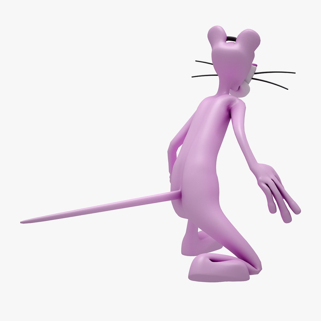 Pink Panther T-Pose ~ 3D Model ~ Download #91484628