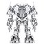 Robô Soundwave III Modelo 3D