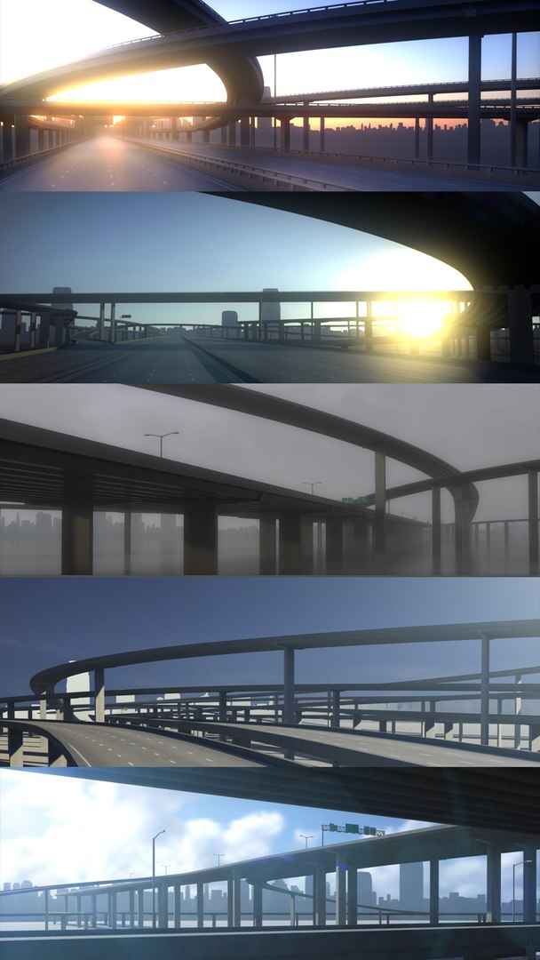 Freeway Collection 2 3D - TurboSquid 1916078