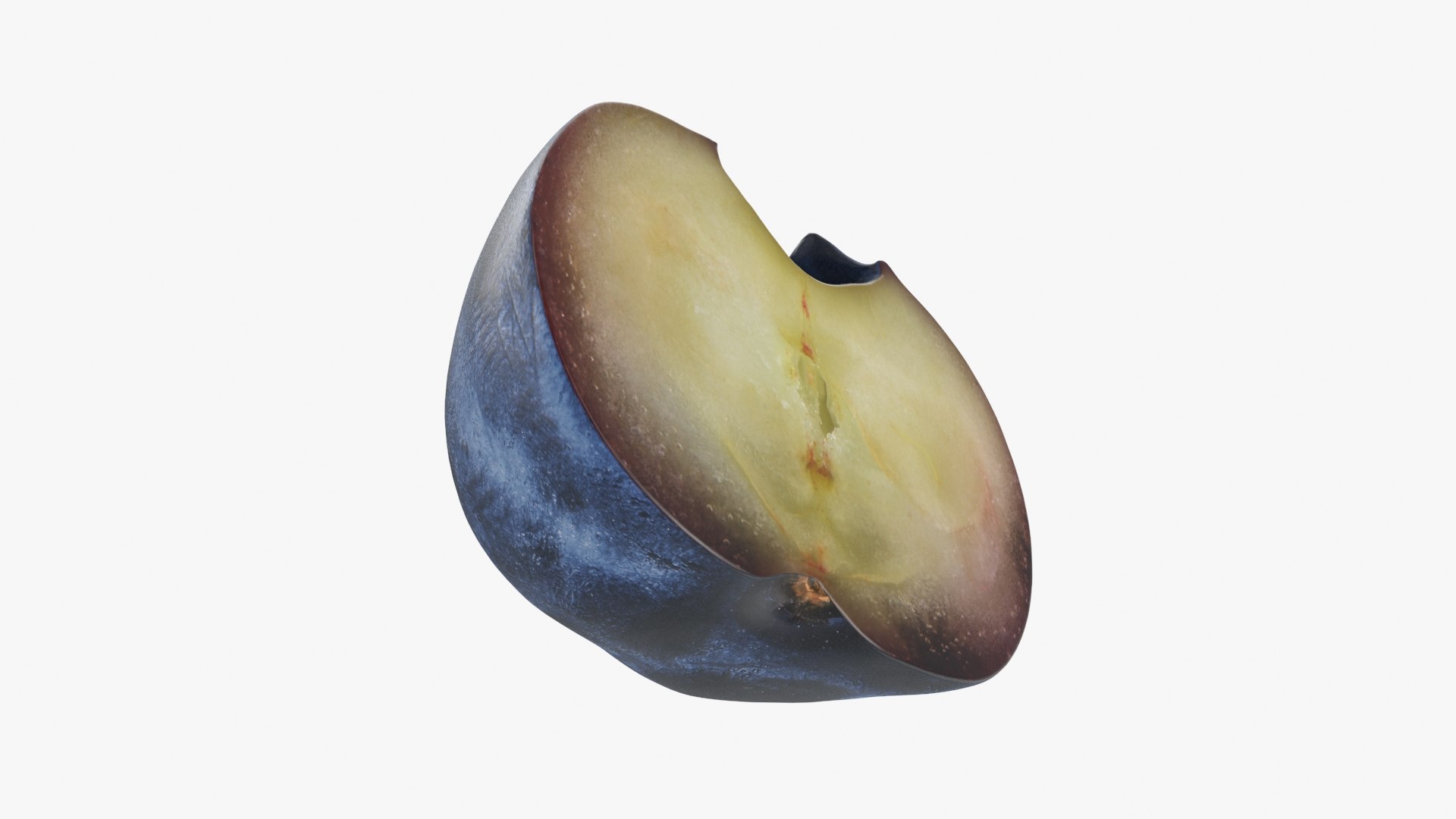 3D Half Blueberry - TurboSquid 2198995