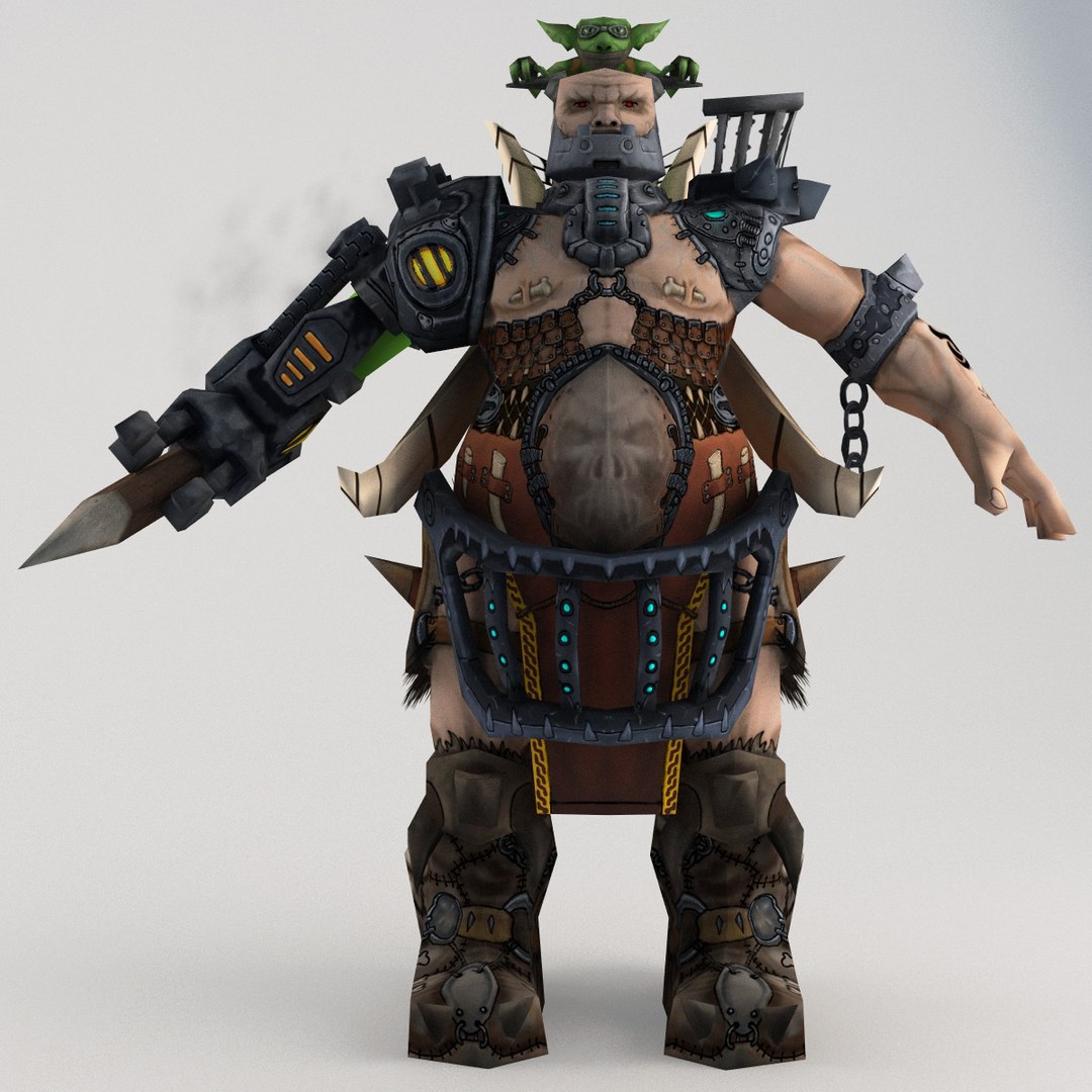 3d lwo ogre static