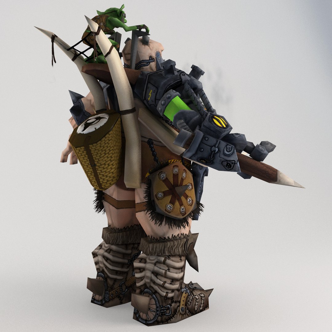 3d lwo ogre static