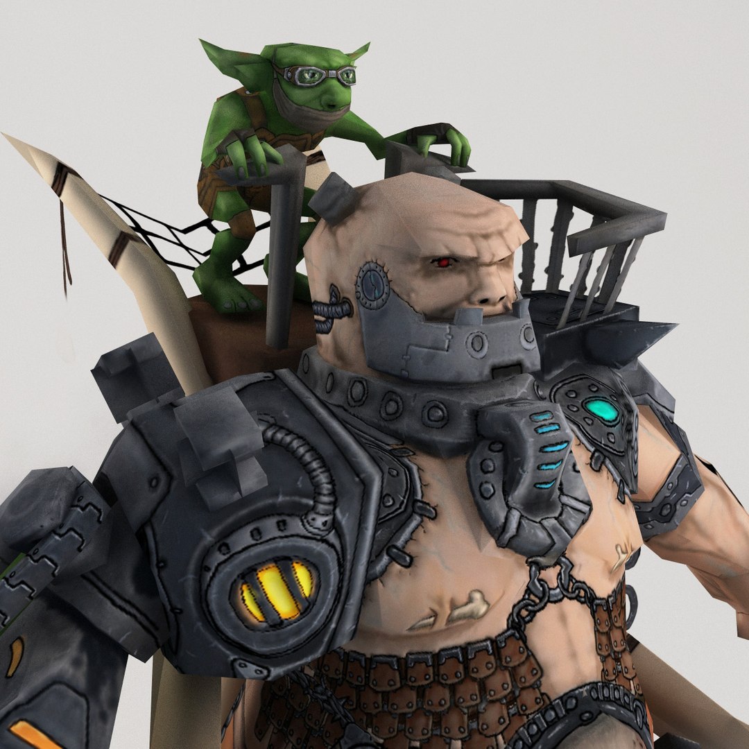 3d lwo ogre static