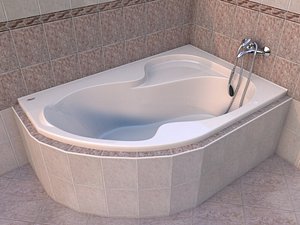 bathtub tap shower 3ds
