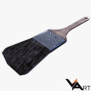 paint brush 3d model