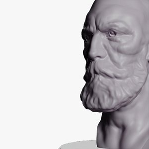 Male Head Sculpt