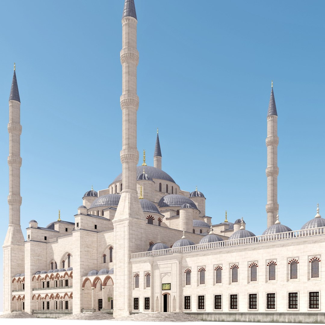 Sultan Ahmed Blue Mosque 3d 3ds