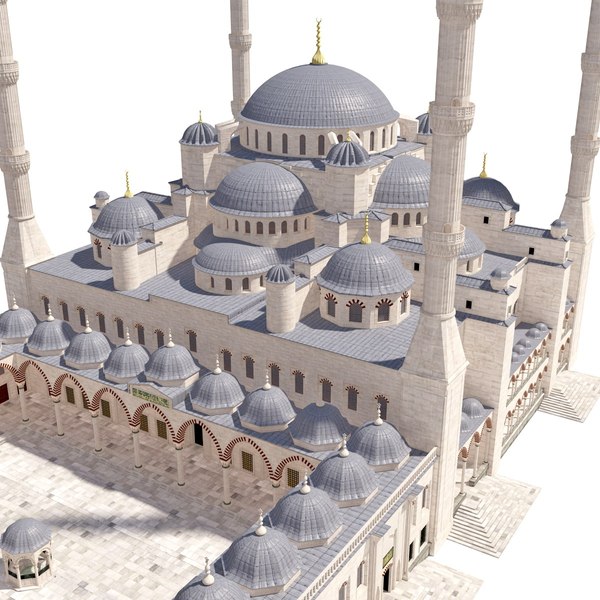 sultan ahmed blue mosque 3d 3ds