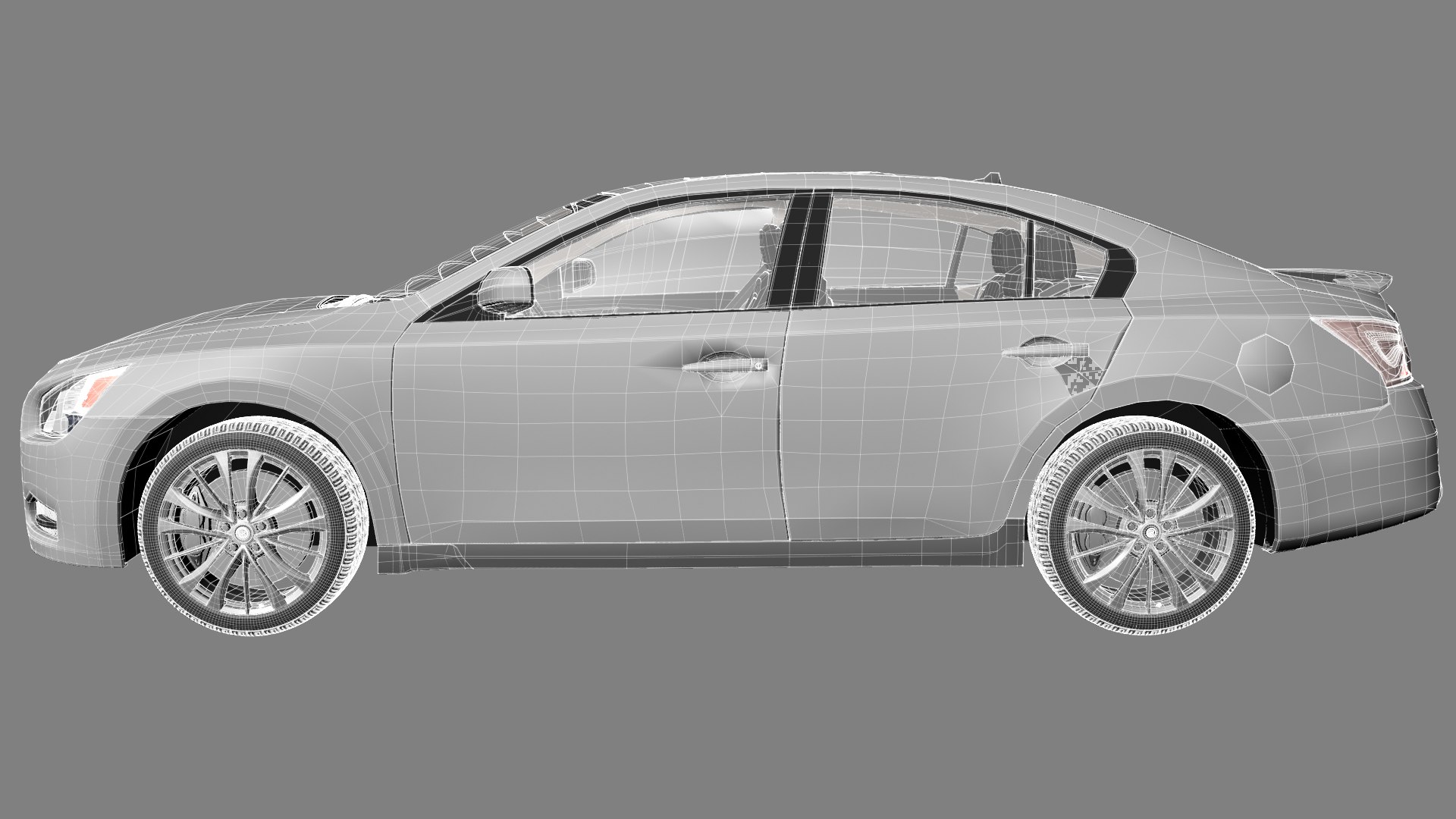 3d Model Generic Car