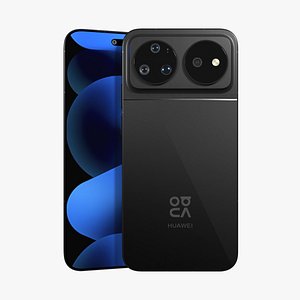 Huawei nova 16 Ultra Black 3D model