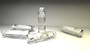 cinema4d glass bottles
