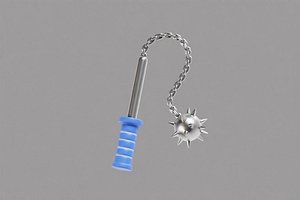 Spiked Mace 3D model