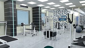 GYM 3D MODEL 3D model