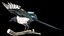 3D model Eurasian Magpie Posed 8K PBR