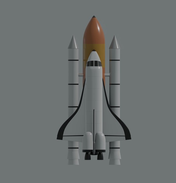 3D space shuttle model - TurboSquid 1664054