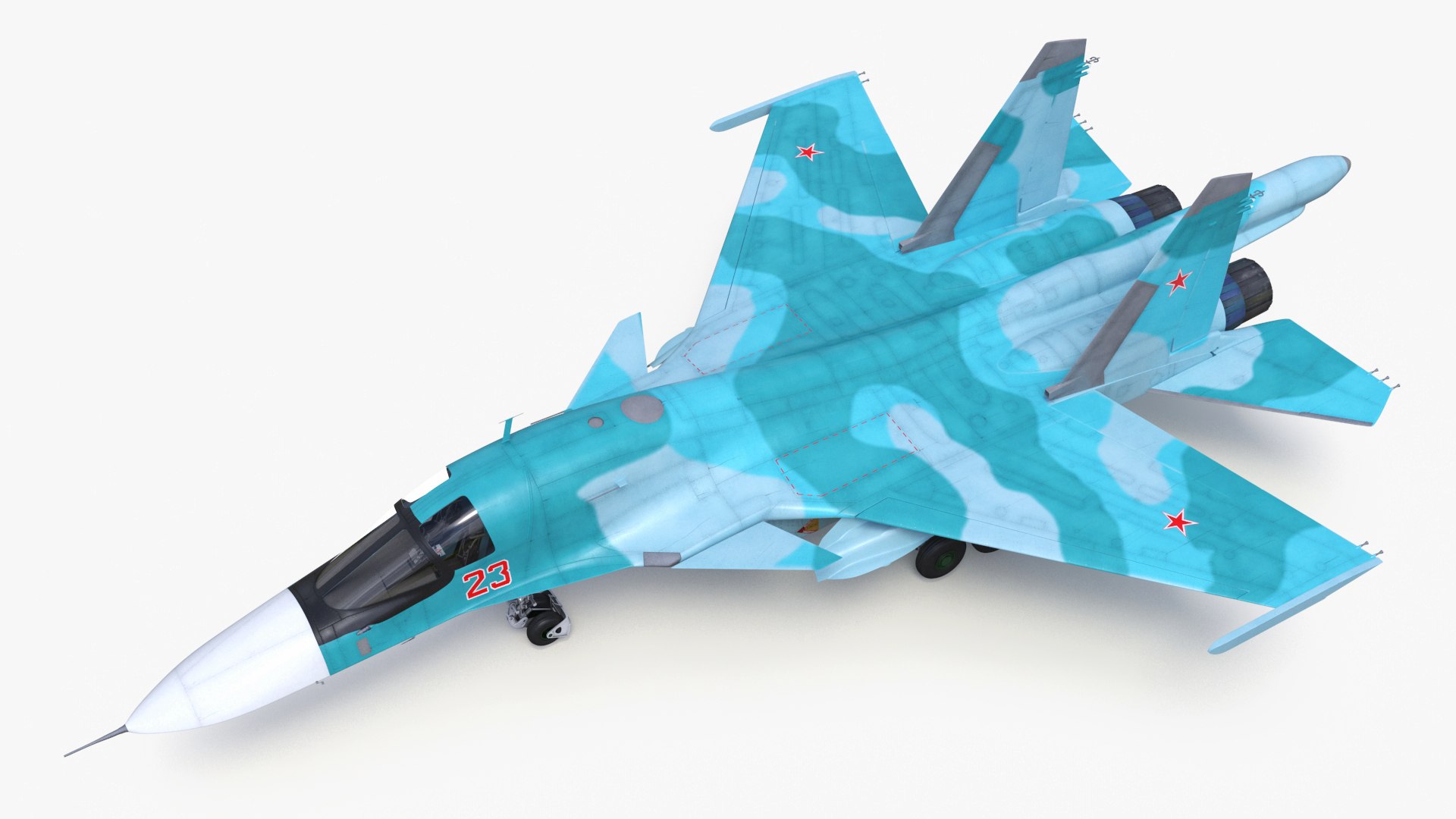 Sukhoi SU-34 Fighter Jet 3D model https://p.turbosquid.com/ts-thumb/Oa/bzsVv7/tu/sukhoi_su34_fighter_jet_013/jpg/1743019358/1920x1080/fit_q87/26bf6fd9acbb93be9a2d95646f8465413f6292f5/sukhoi_su34_fighter_jet_013.jpg