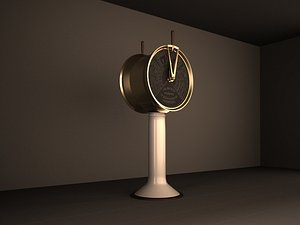 3D ship engine telegraph