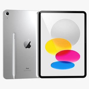 Apple iPad 2024 Silver model