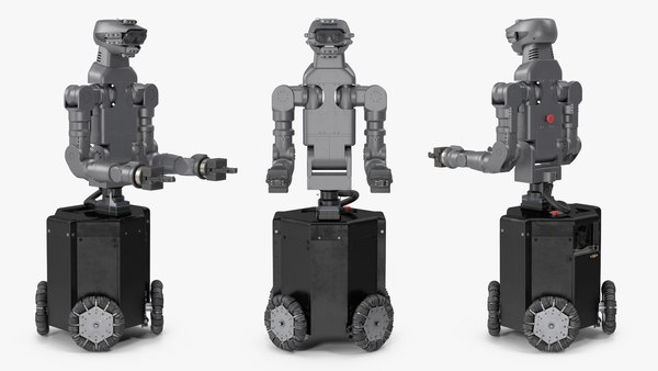 3D Space General-Purpose Robot Rigged - TurboSquid 1951673