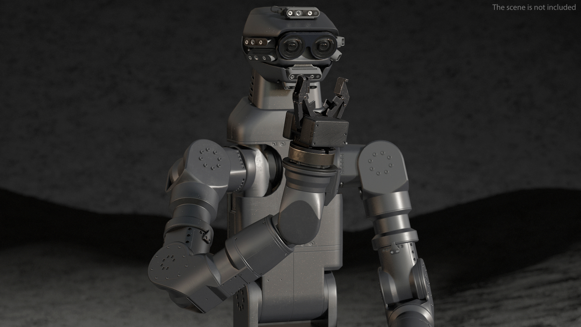 3D Space General-Purpose Robot Rigged - TurboSquid 1951673