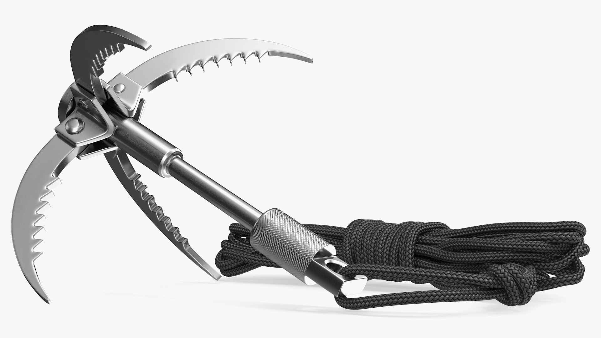 3D Folding Grappling Hook With Ropes Collection - TurboSquid 2049500