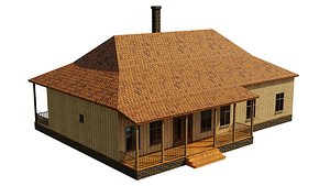 3D American House 005