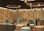 Luxury hookah bar coffee restaurant interior design