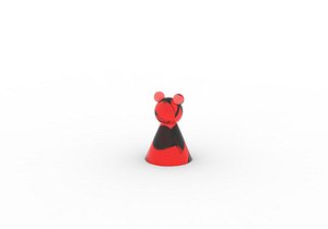 3D CUTE BEAR CLEAN 3D model