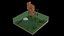 Chatka morska Low Poly — gotowa do gry