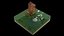 Chatka morska Low Poly — gotowa do gry