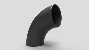 3D Elbow Pipe Long Radius 12 inches
