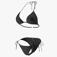 Black Triangle Bikini