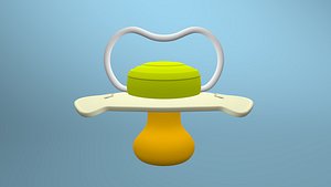 3D baby teat model