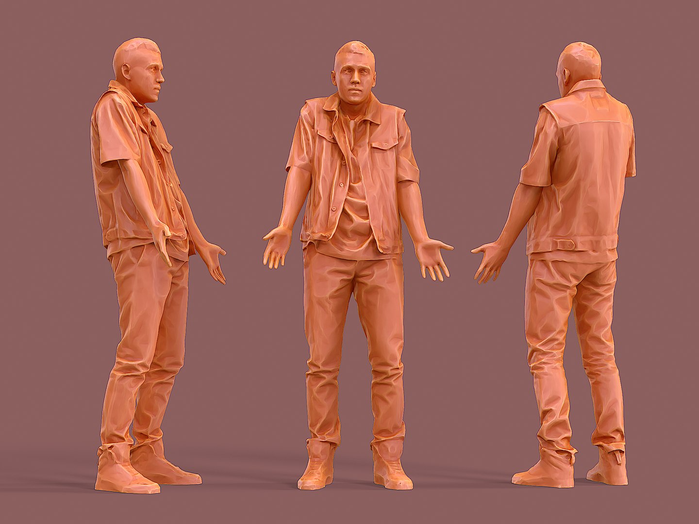 3D Guy Is Confused Model - TurboSquid 1841659