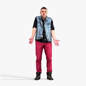 3D Guy Is Confused model