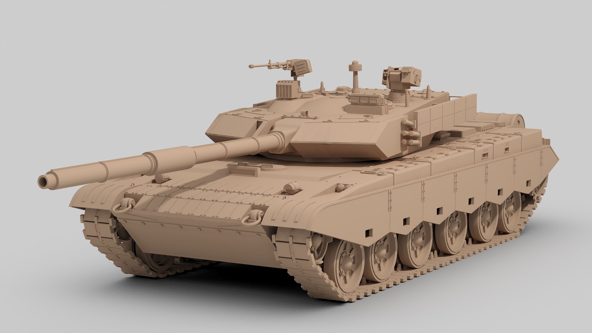 Modern Type 99 Chinese 3d Model