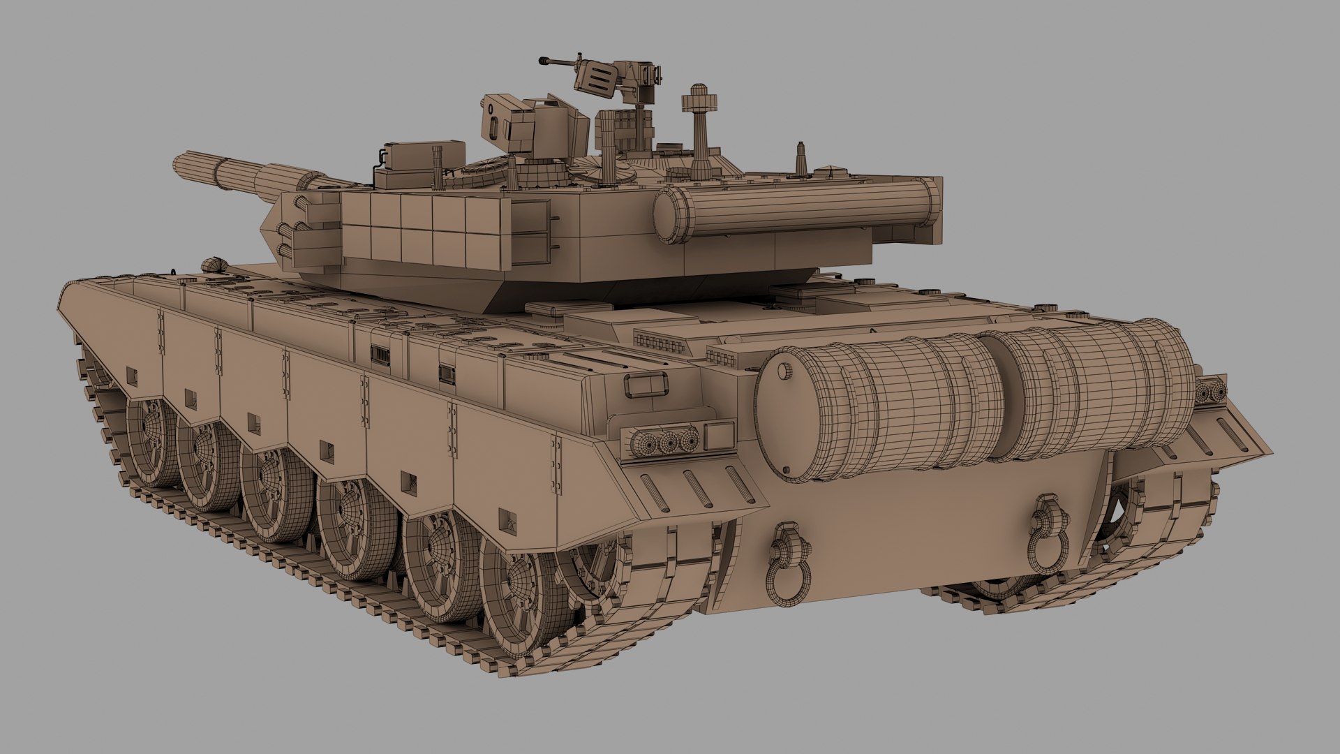 Modern Type 99 Chinese 3d Model