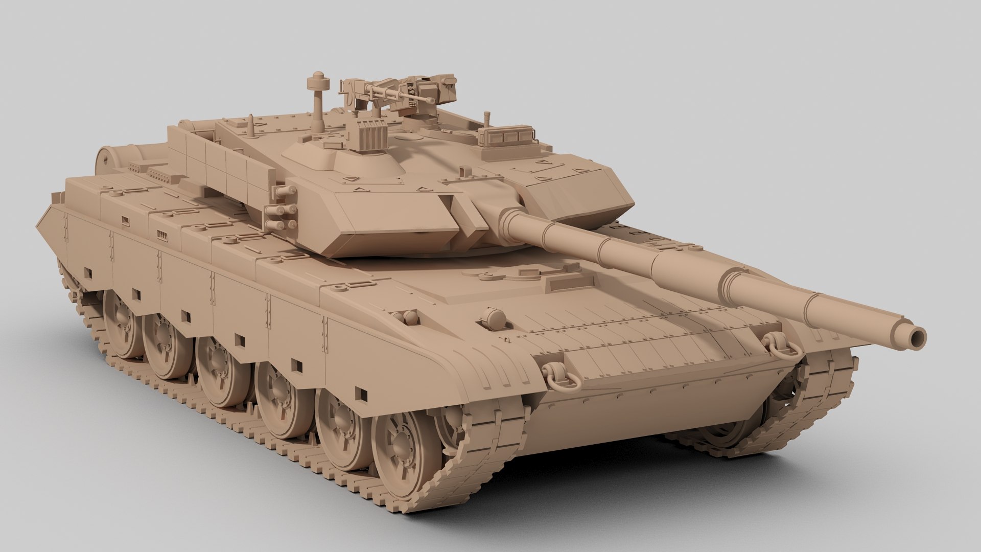 Modern Type 99 Chinese 3d Model