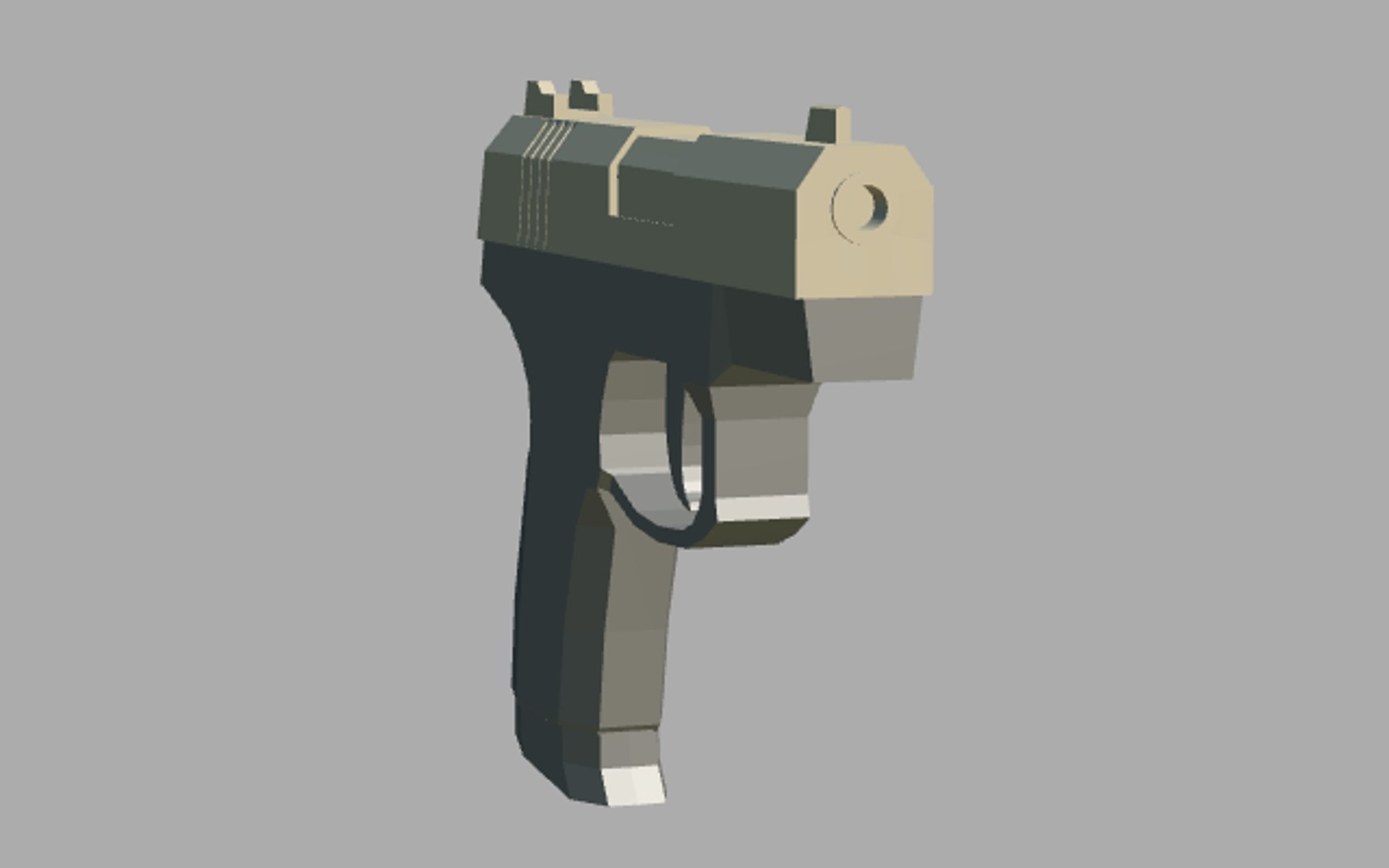 3D pistol model https://p.turbosquid.com/ts-thumb/Ob/79y9uU/jiLrKd38/2/png/1501954304/1920x1080/fit_q87/af920ed00bb1fc143a9b89df6663d1040959a663/2.jpg