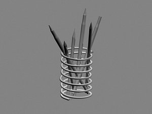 maya pen holder