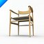 Hans Wegner CH37 Sedia